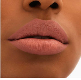 Packaging of MAC Locked Kiss 24H Lipstick 61 Mischief shows sleek design.