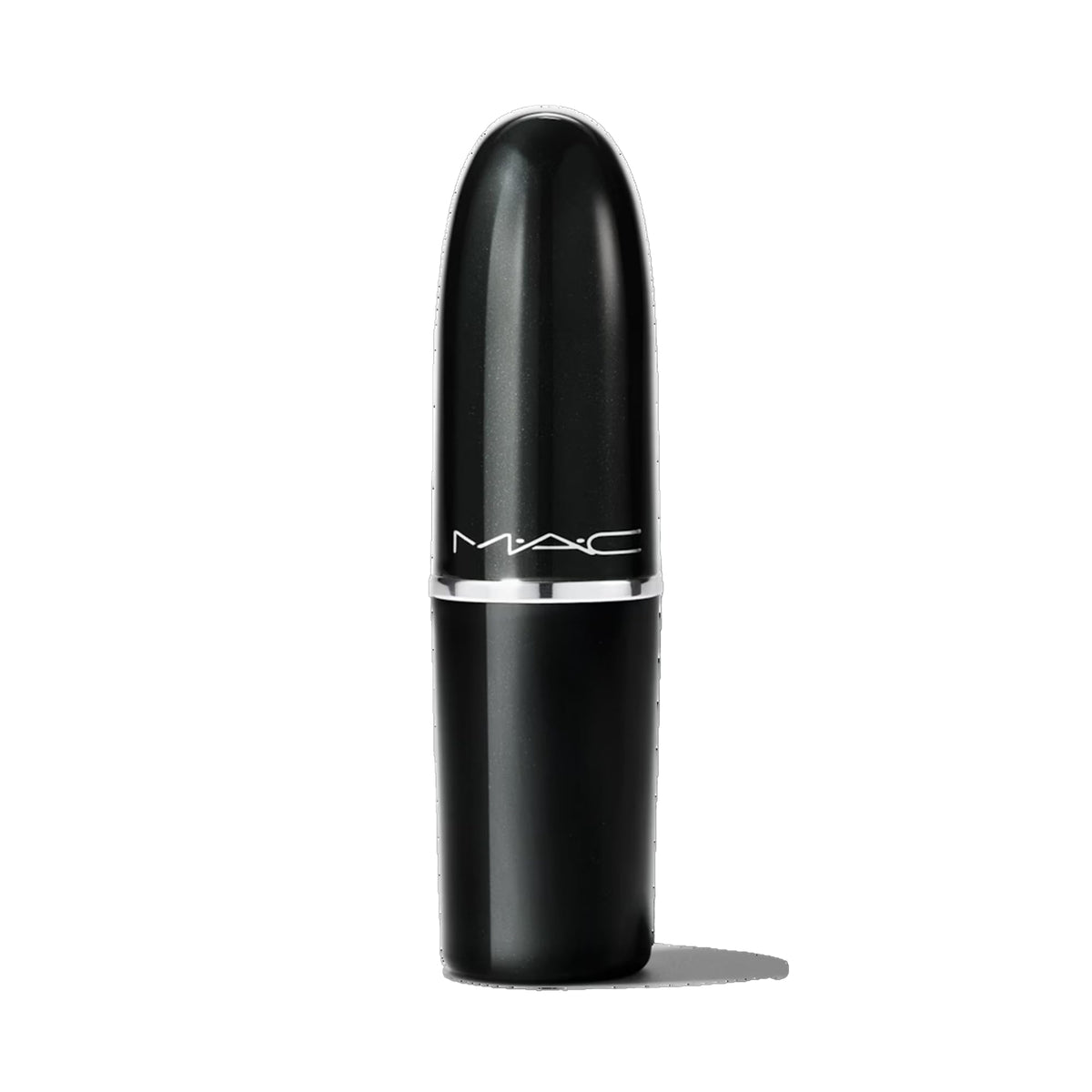 MAC Hug Me swatch on arm reveals nude beige tone and versatile styling potential.
