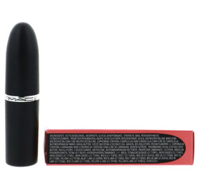 MAC M·A·CXIMAL Flamingo lipstick packaging image shows premium design and easy-to-use product