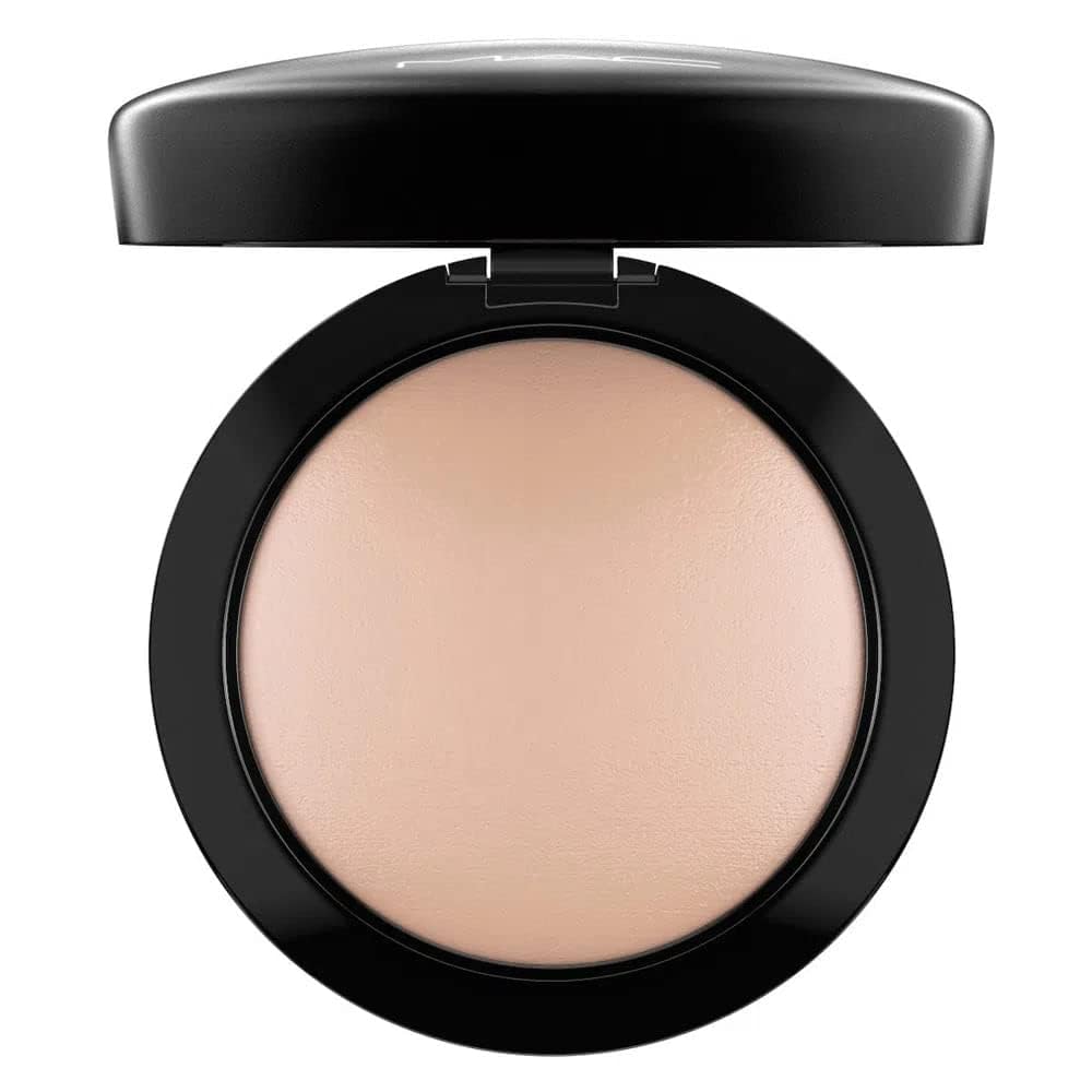 MAC Mineralize SkinFinish Natural Medium packaging display highlighting portability and ease of use