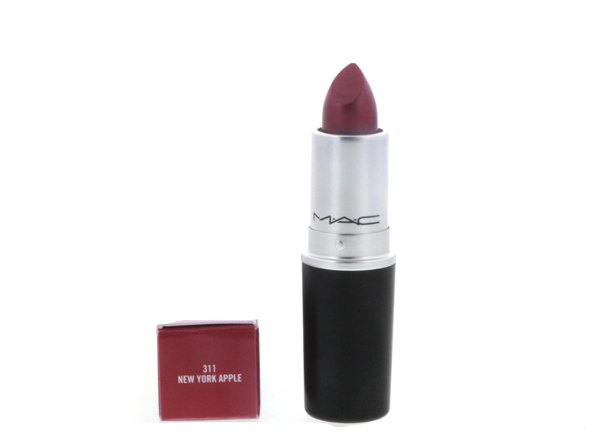 MAC bullet close-up highlighting pearlescent finish for smooth application