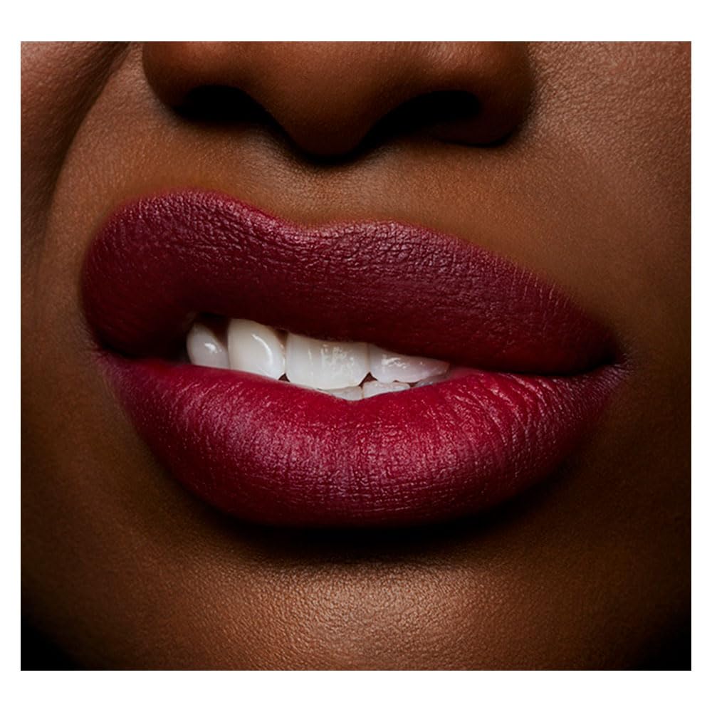 MAC Powder Kiss Liquid Lipcolour packaging highlights sleek travel-friendly design.