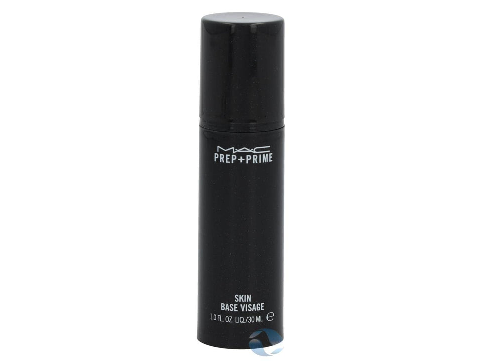 MAC Prep + Prime Skin Base Primer bottle for even tone and radiant finish