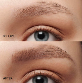 MAC Pro Brow Definer in action showing hair-like strokes and defined arch for long wear