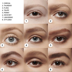 MAC Pro Brow Definer waterproof formula enduring humidity and sweat for day-long definition