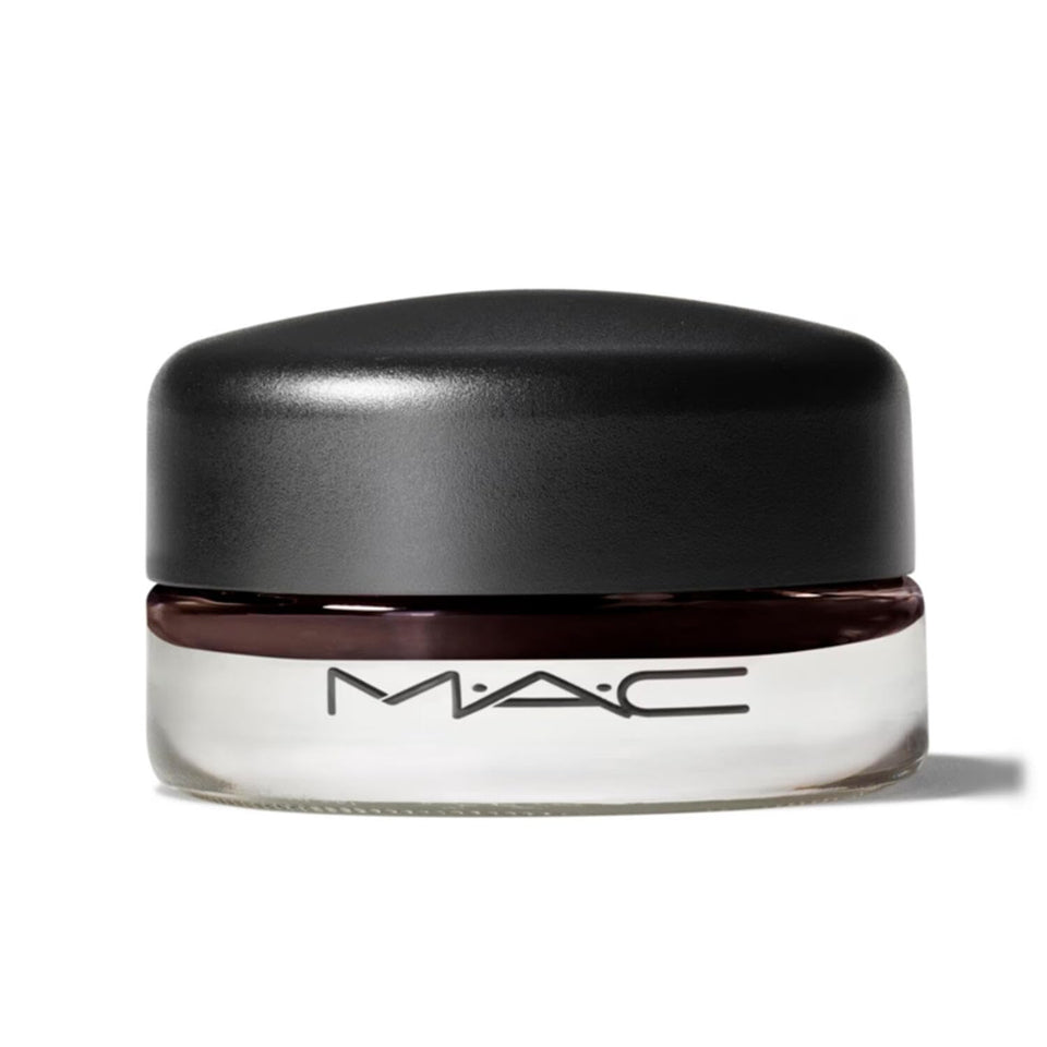MAC Pro Longwear Paint Pot Black Mirror eye primer and cream shadow for all-day wear