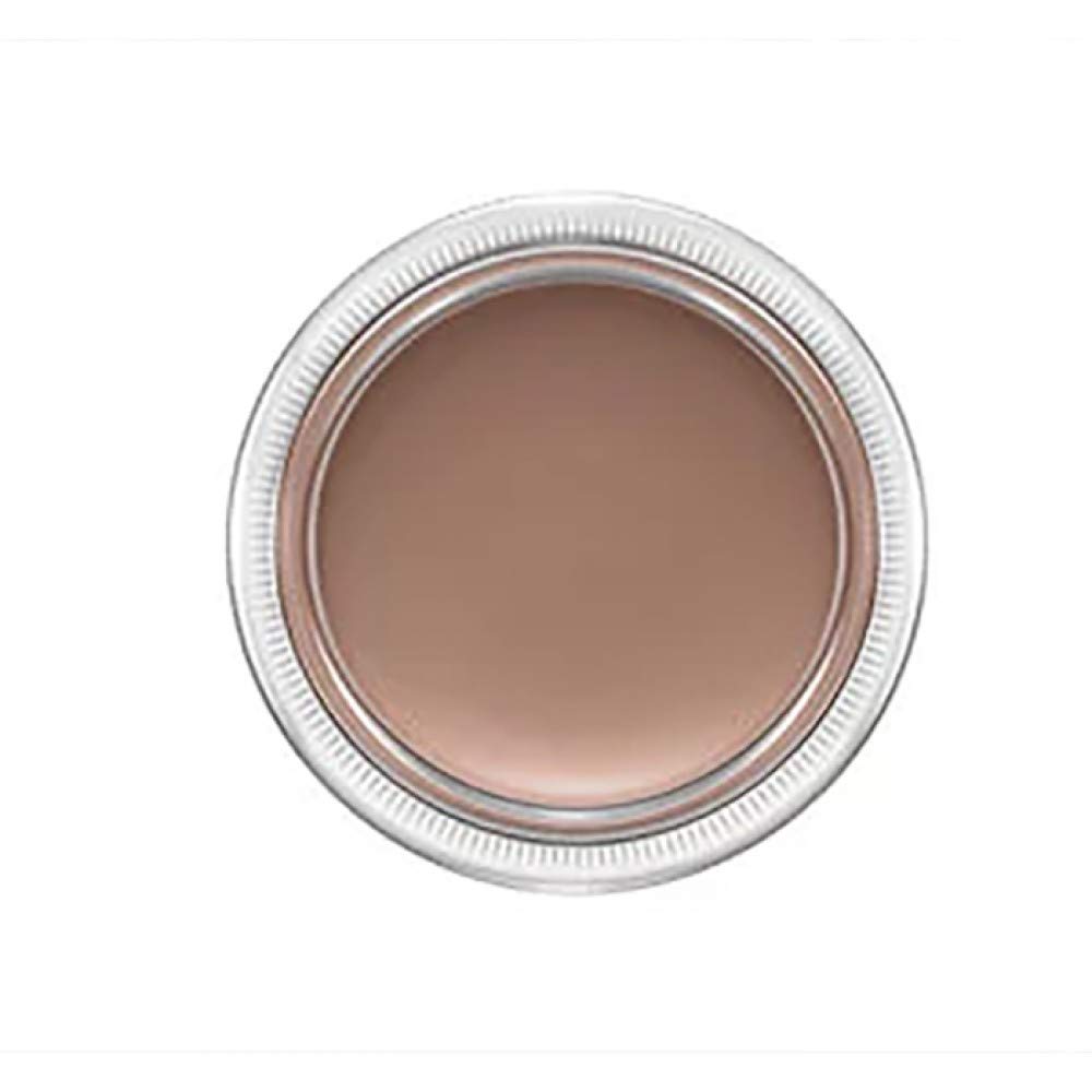 MAC Pro Longwear Paint Pot Tailor Grey eye base for long-lasting color and crease resistance.