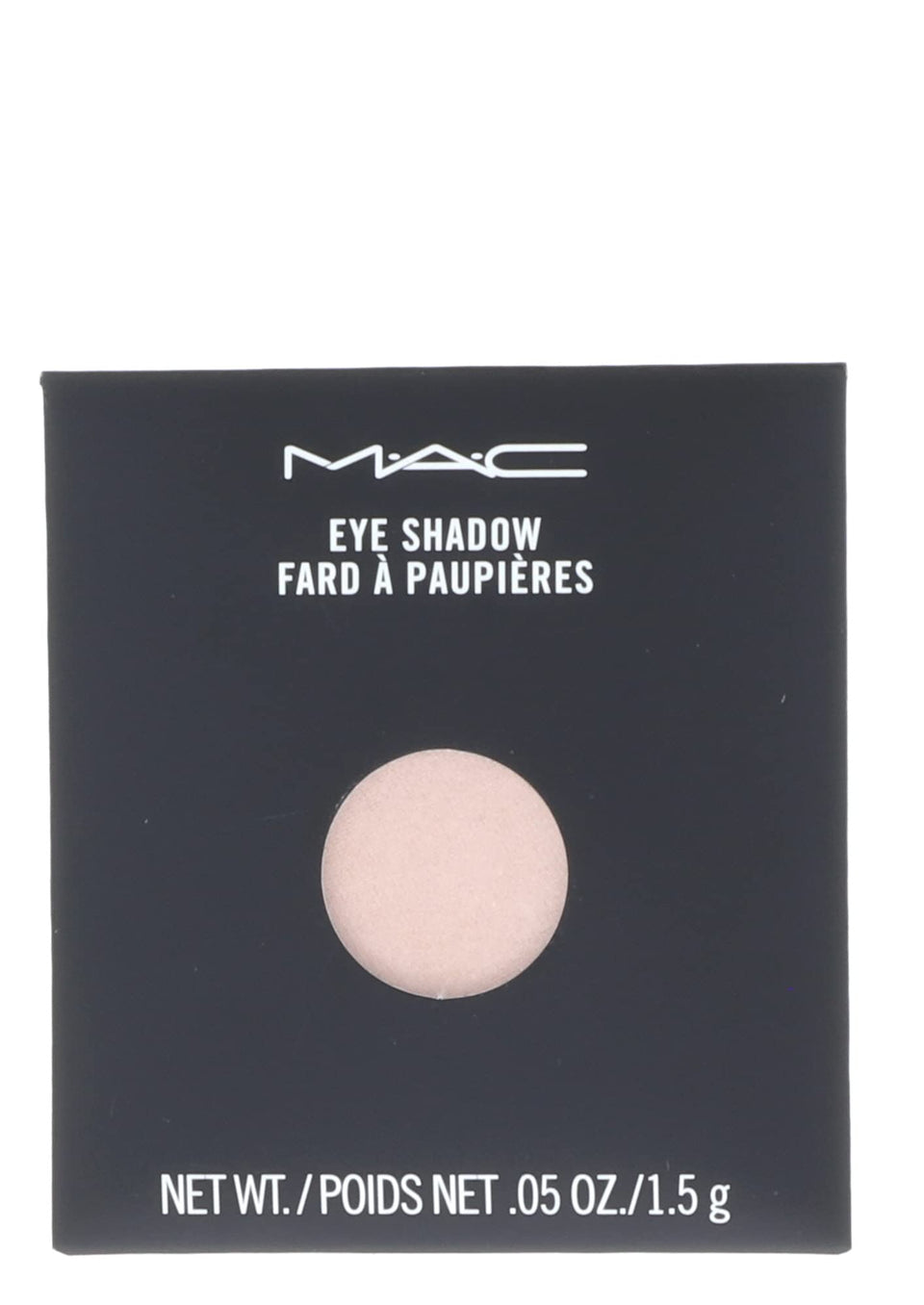 MAC Pro Palette refill eyeshadow Naked Lunch swatch for a neutral eye look.