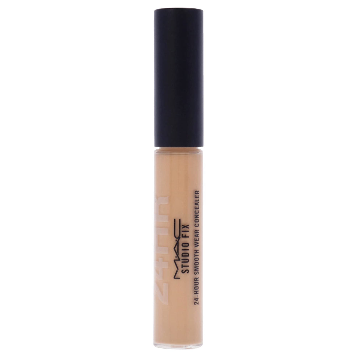 MAC Studio Fix 24-Hour Concealer NC30 applicator swatch highlighting buildable coverage