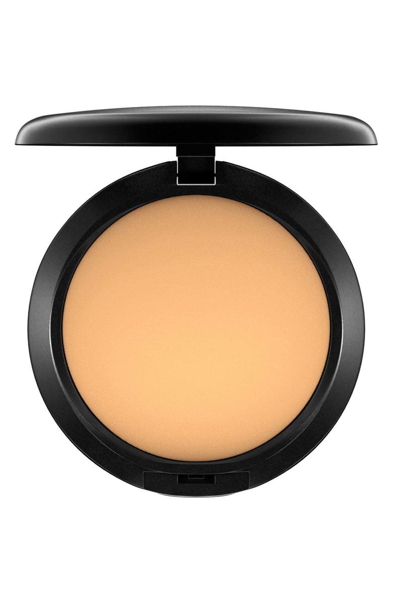 MAC Studio Fix compact with mirror for on-the-go touch-ups.