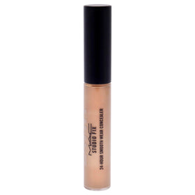 MAC Studio Fix NW25 concealer swatches display natural tone and buildable coverage.