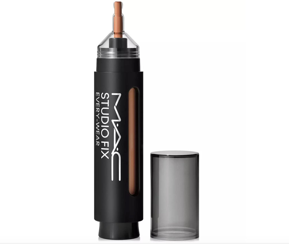 MAC Studio Fix Every Wear NW35 concealer bottle close-up showing natural matte finish.