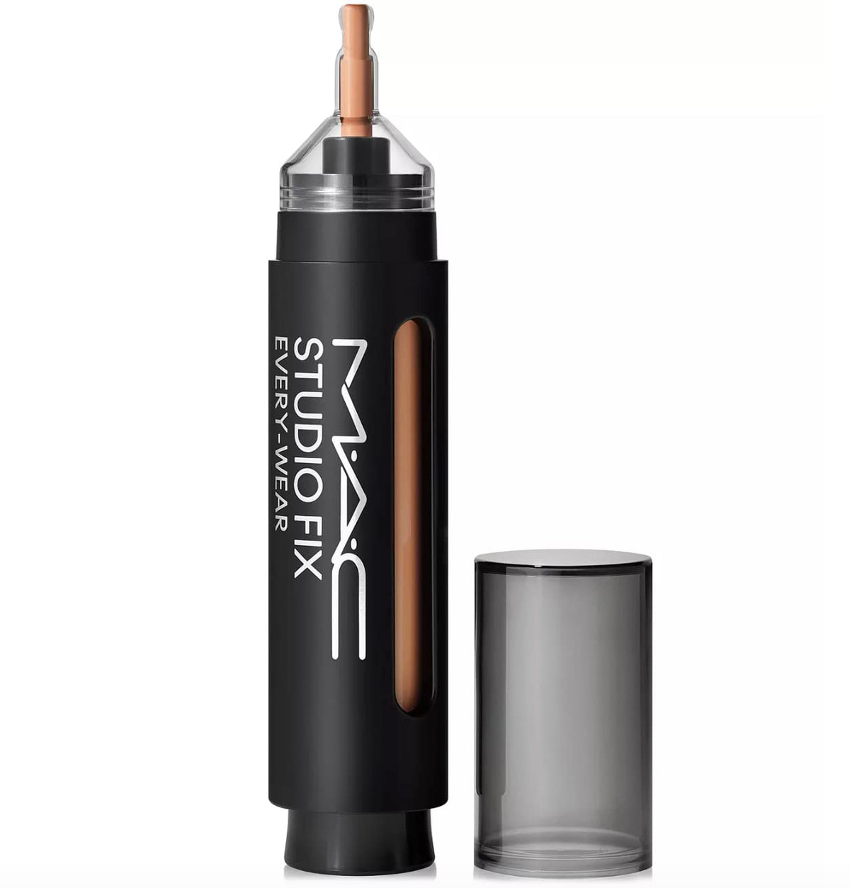 MAC Studio Fix Every Wear Pen NW25 cap showing sleek design and on-the-go coverage