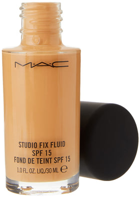MAC Studio Fix Fluid foundation blended on skin for seamless coverage