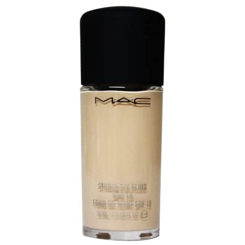 MAC Studio Fix Fluid SPF15 NC15 bottle-pump for smooth, long-wearing coverage.