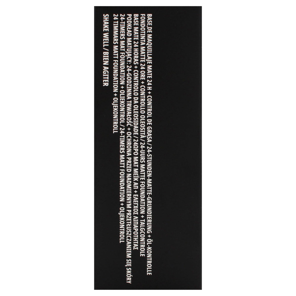 MAC Studio Fix Fluid SPF 15 packaging highlights compact, travel-friendly design.