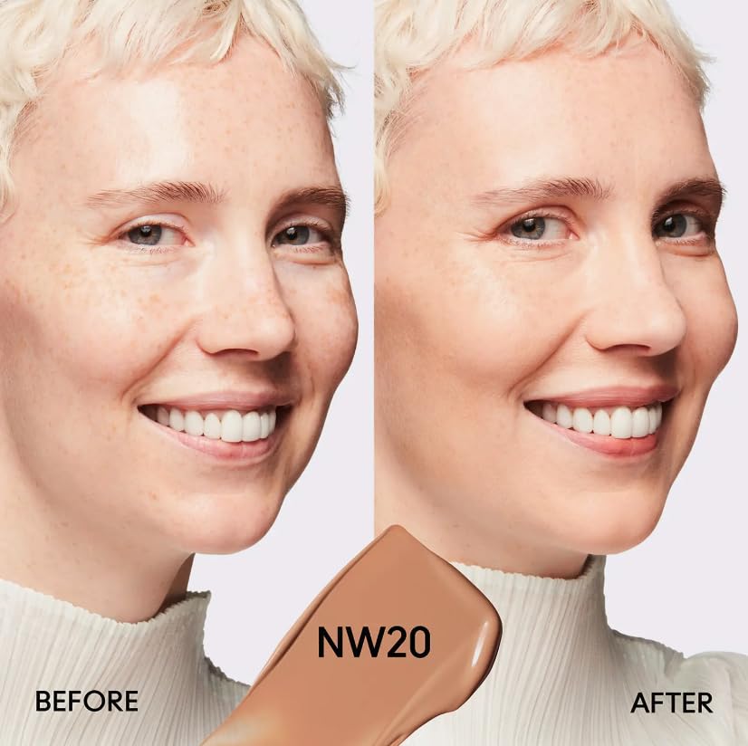 MAC Studio Fix Fluid pump image highlights precise application and buildable coverage.