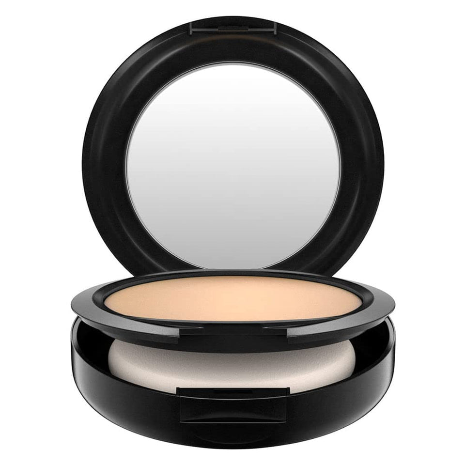 MAC Studio Fix compact with NC20 NW18 shade for on-the-go coverage