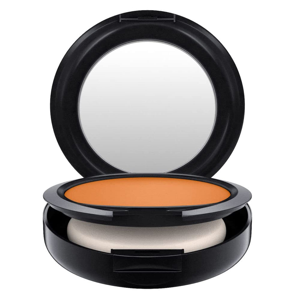 MAC Studio Fix Powder Plus Foundation NC47 compact delivers smooth, matte coverage all day