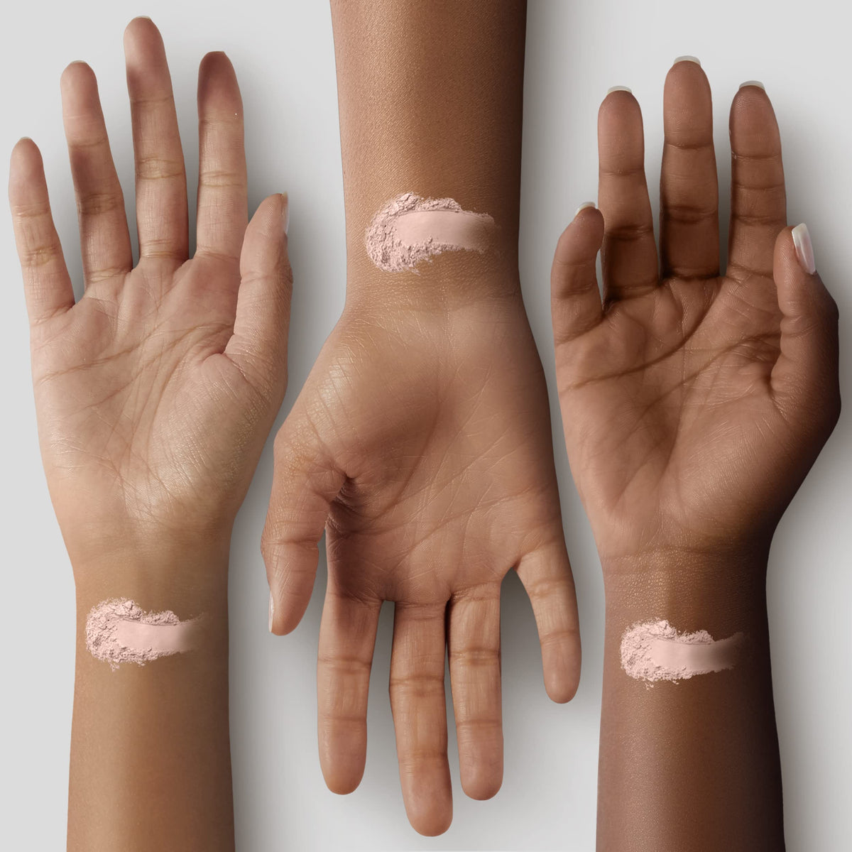 MAC Studio Fix Powder Plus Foundation NW25 on the cheek delivering natural coverage