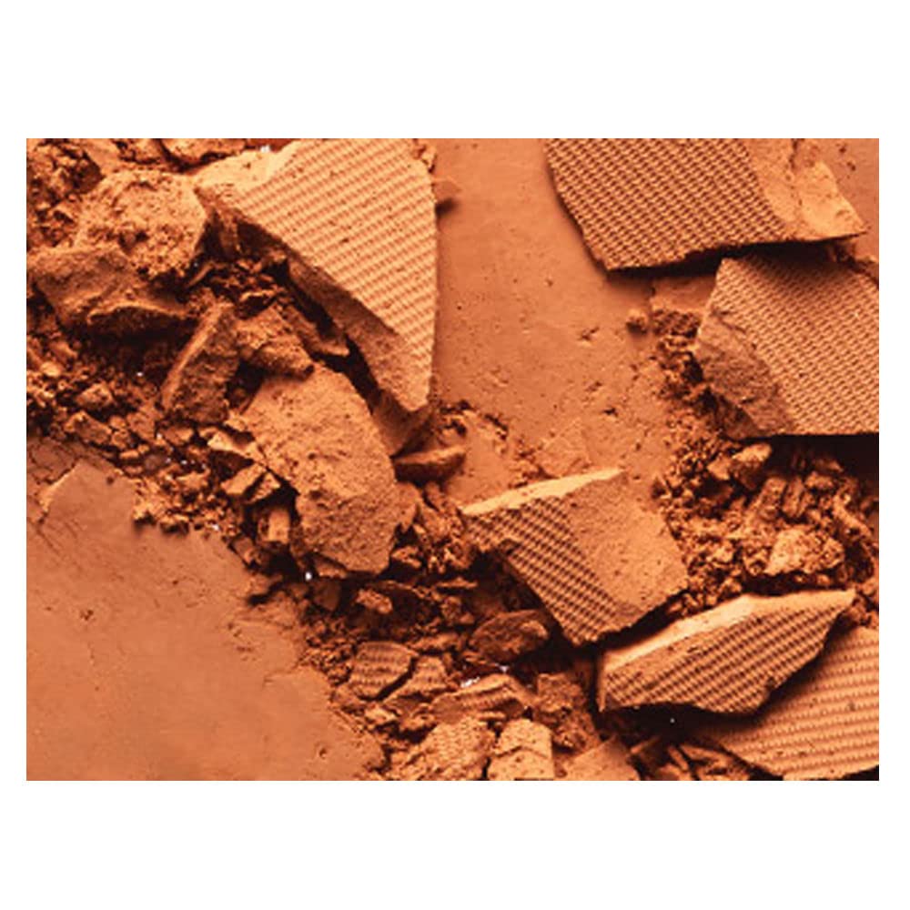 MAC Studio Fix Powder Plus Foundation NW55 with applicator brush for even coverage