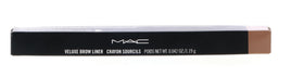 MAC Veluxe Brow Liner Brunette spoolie brush blends and sets brow hairs