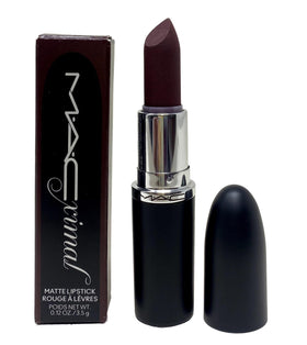 MAC Ximal Matte Lipstick 692 Mixed Media Matte outer pack shows creamy color for easy wear.