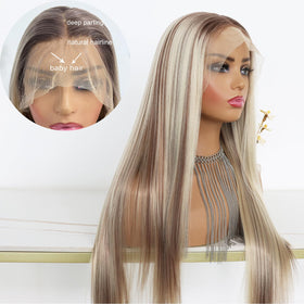 MACA BAKA heat-resistant synthetic wig up to 190°C for curling or straightening