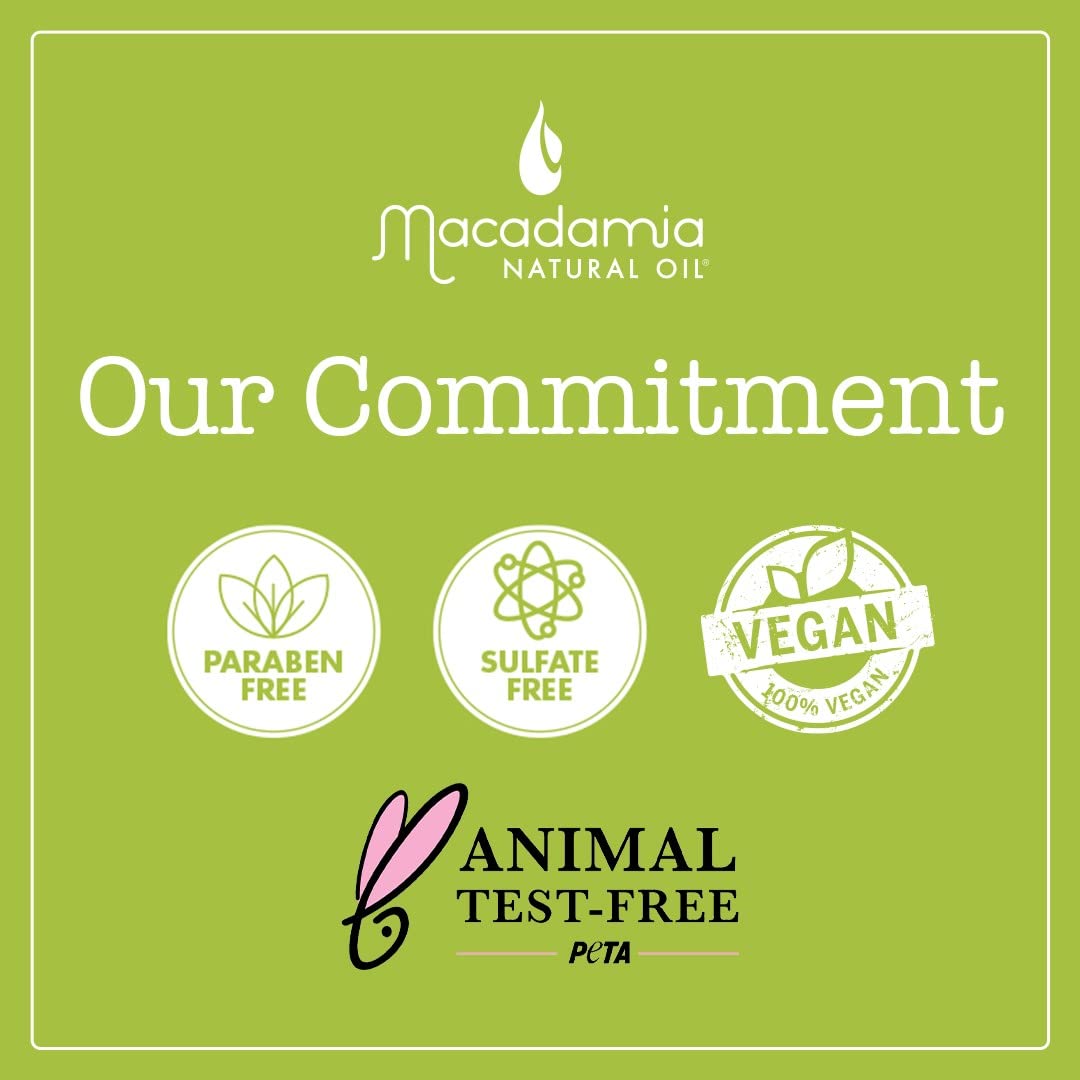 Packaging of Macadamia Bond Repair Masque emphasizes vegan bond-building technology.