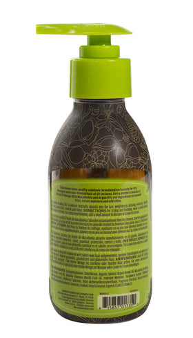 Macadamia Natural Oil Healing Oil Treatment application scene smooths hair