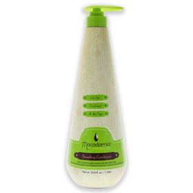 Macadamia Natural Oil Smoothing Conditioner pump bottle for easy daily use and frizz control.