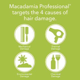 Hair model shows hydrated curls with defined pattern after use.