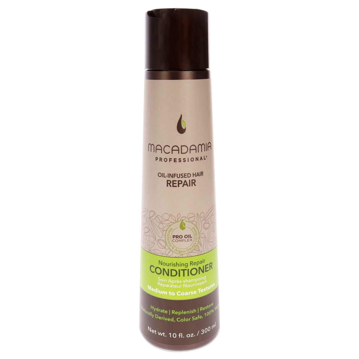 Macadamia Professional Nourishing Repair Conditioner bottle delivers deep hydration and detangle ease