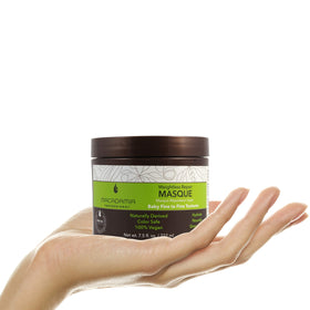 Packaging detail of Macadamia Professional Weightless Repair Masque