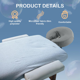 Macarrie durable face cradle cover gray designed for daily professional use.