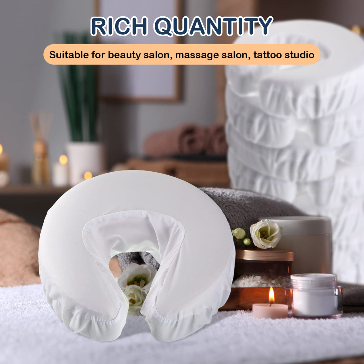 Macarrie latex-free pillow cover gentle on skin and safe for sensitive users