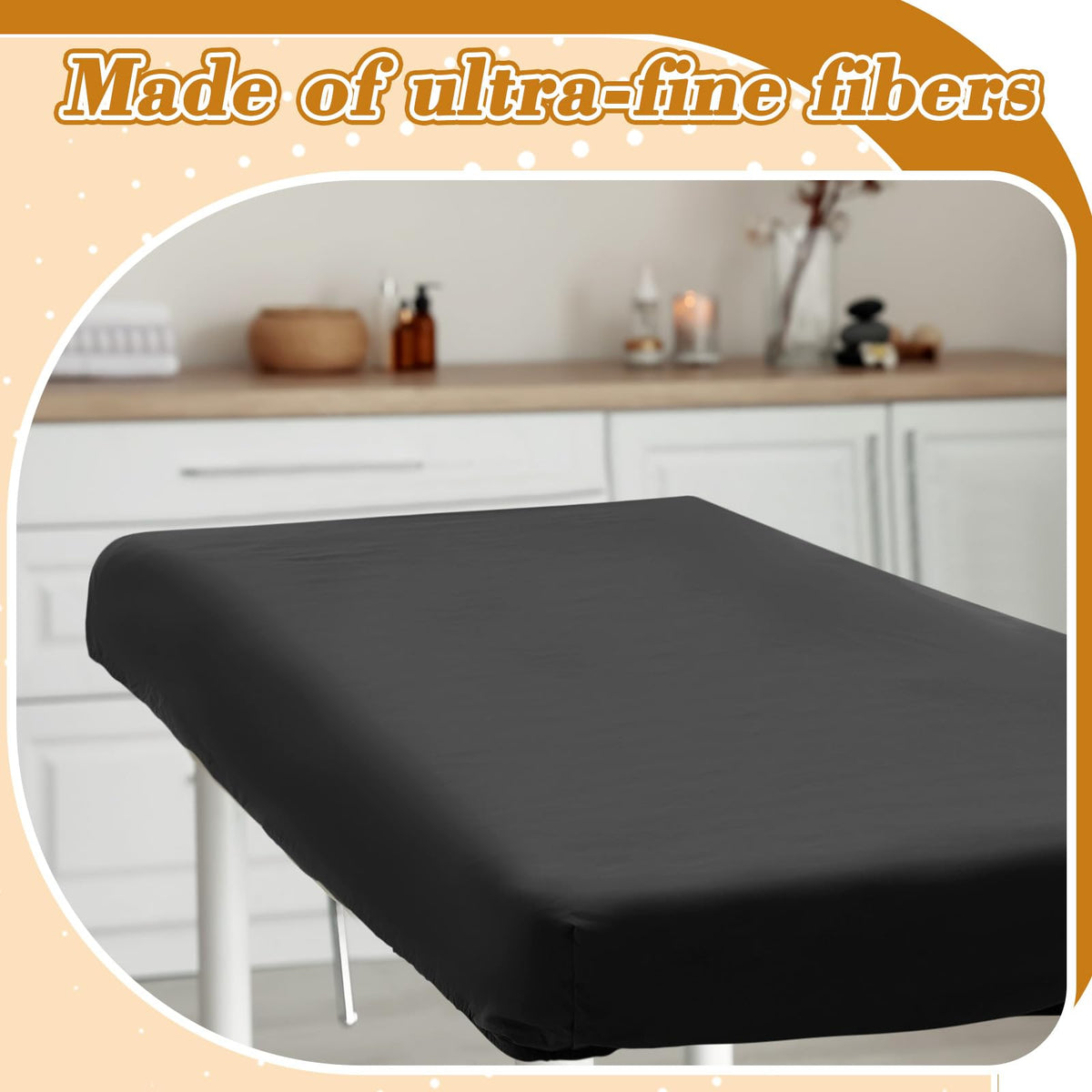 Macarrie packaging included highlights the six sheets ready for immediate use.
