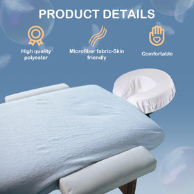 Macarrie salon headrest covers suited for beauty and massage settings