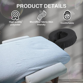 Macarrie soft microfiber fabric ensuring gentle client touch