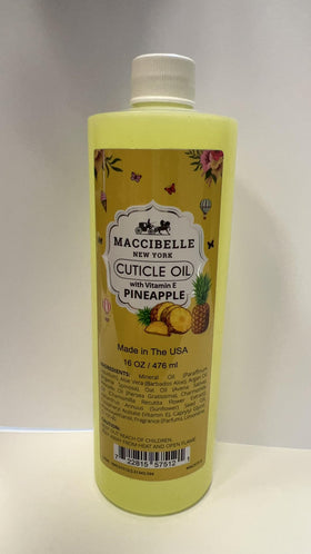 Maccibelle cuticle oil milk lactic acid refreshes the skin