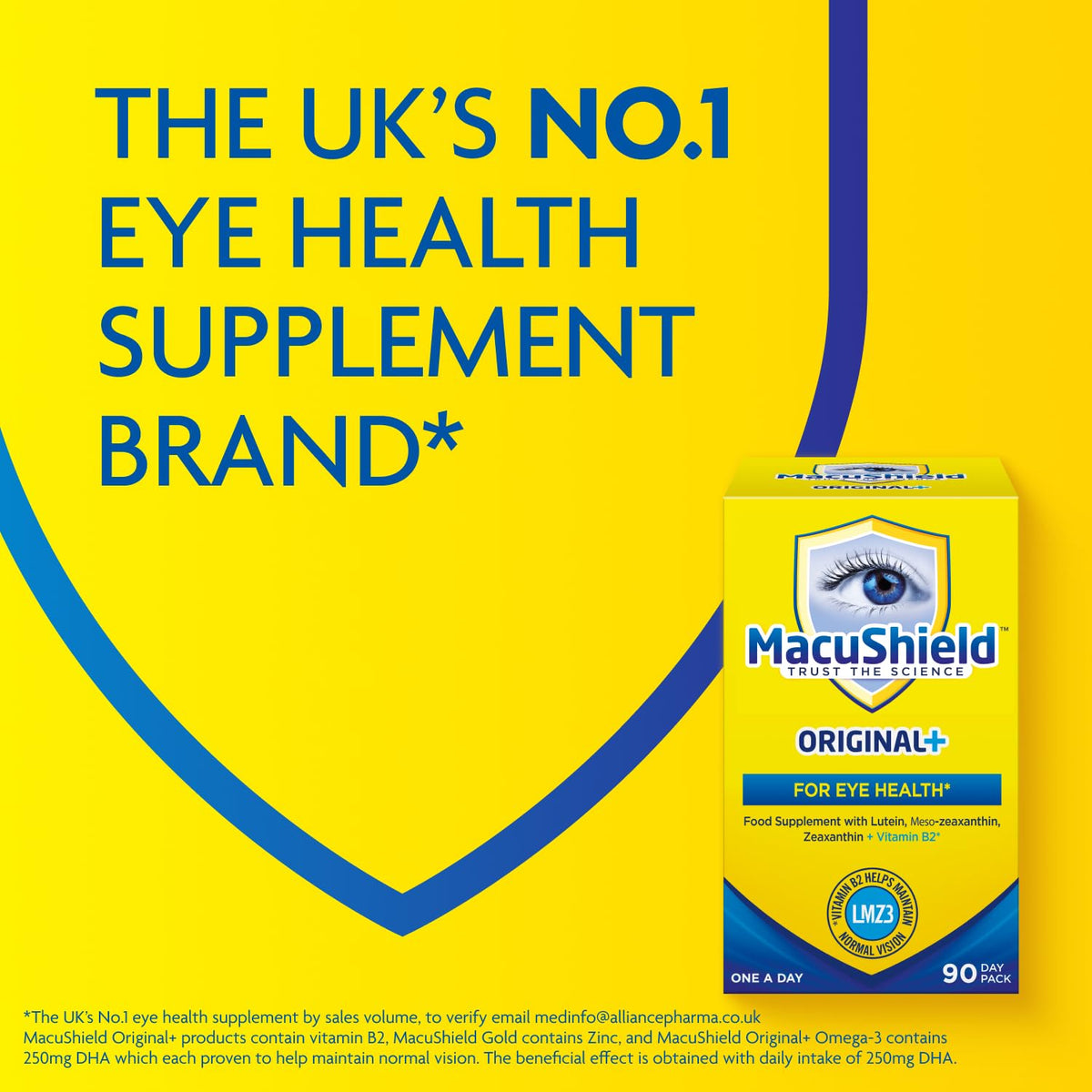 Ingredient list on MacuShield ConfettiWow packaging includes macular carotenoids