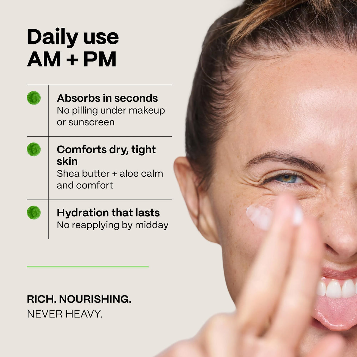 Mad Hippie Face Cream anti-aging label closeup highlighting antioxidants for skin vitality.