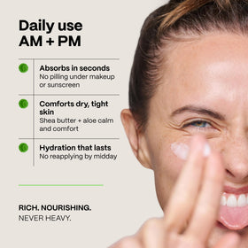 Mad Hippie Face Cream anti-aging label closeup highlighting antioxidants for skin vitality.