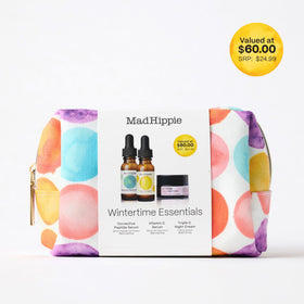 Mad Hippie Gift set presentation showing a complete seasonal skincare routine.