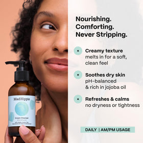 Mad Hippie packaging box display for a clean, vegan skincare routine.