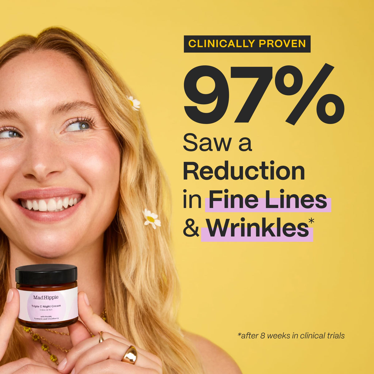 Mad Hippie packaging box highlights vegan and cruelty-free skincare