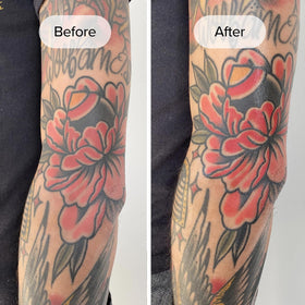 Mad Rabbit Enhance Tattoo Balm Stick hydrates skin with lightweight oils for lasting moisture.