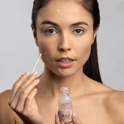M.A.D Skincare Acne Drying Lotion on bathroom counter ready for nightly routine.