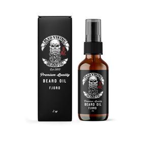 Mad Viking Fjord Beard Oil bottle for easy application and premium beard care