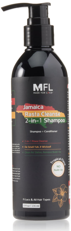 Made For Locs Jamaica Rasta Cleanse bottle with tropical cleansing formula